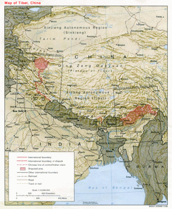 Tibet Map